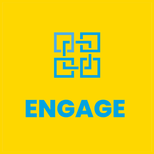 HM3 Legal engage icon representing employee wellbeing RISE Values
